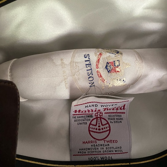 Stetson Hat. Harris Tweed Wool - Picture 7 of 7